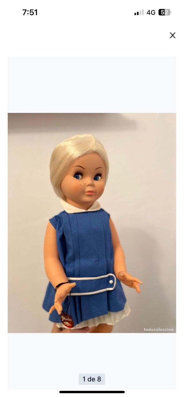 Muñeca Pierina de Famosa, antecesora de Nancy