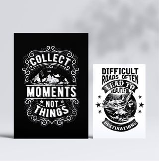 6 Poster Motivazionali Viaggi