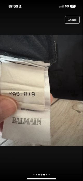 Maglietta Balmain Bambino