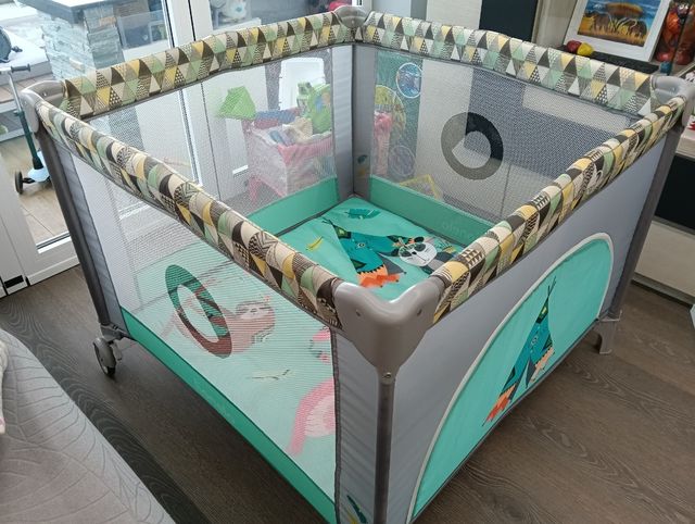 Cuna parque plegable
