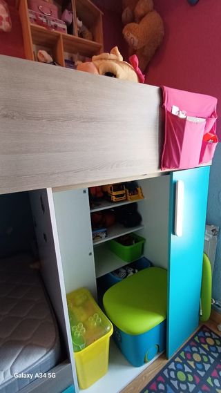 Litera infantil Conforama -cama tren