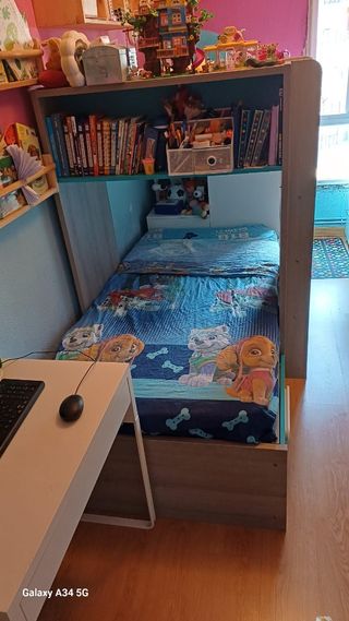 Litera infantil Conforama -cama tren