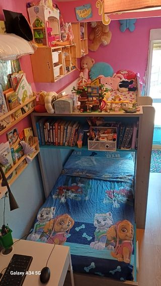 Litera infantil Conforama -cama tren