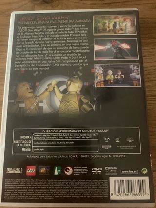 DVD Lego Star Wars: El Imperio Contraataca