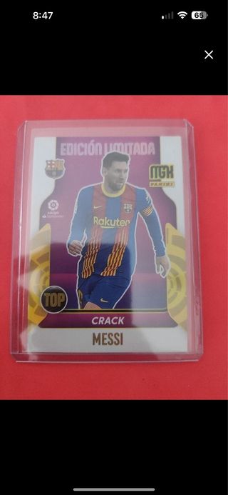 Cromo Messi Edicion Limitada megacracks