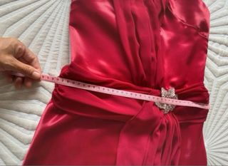 Vestido rojo fiesta talla XS