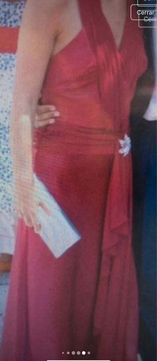 Vestido rojo fiesta talla XS