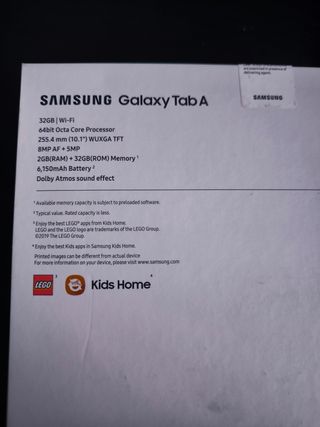 Tablet Samsung + teclado