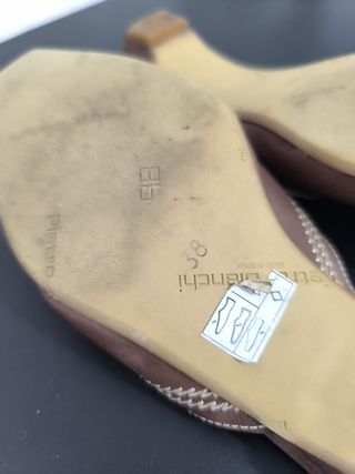 Zapatos mules Pietro Bianchi marrones