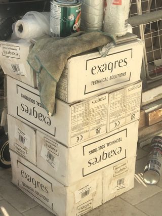 Pavimento gres C3 gris 33x16,5