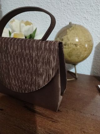 Bolso fiesta marrón nuevo