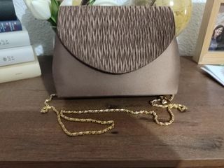 Bolso fiesta marrón nuevo