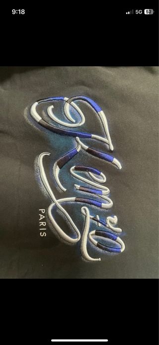 Sudadera Kenzo Paris negra