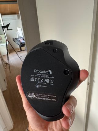 Ratón trackball ProtoArc EM01 NL