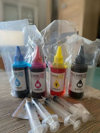 Kit de recarga. Tinta para Canon PG540 CL541