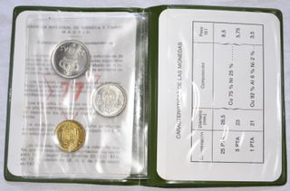 2 Carteras Fábrica Nacional Moneda y Timbre