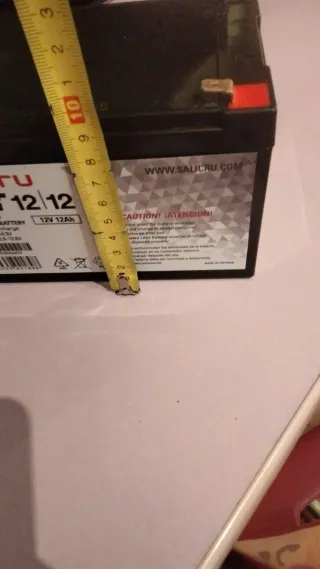 Batería Saucru 12V 12Ah - NUEVA