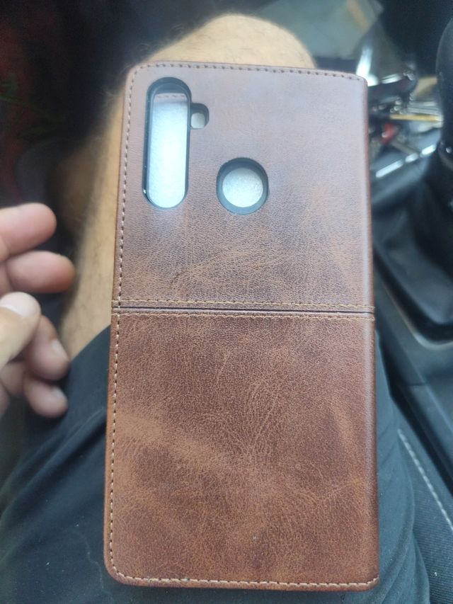 Estojo OPPO Realme 5 castanho