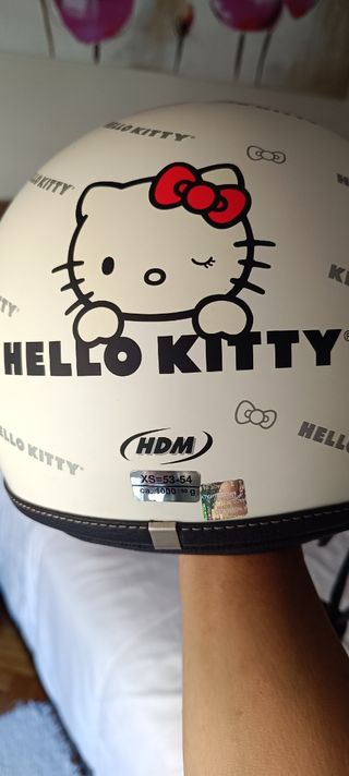 Casco Hello Kitty XS