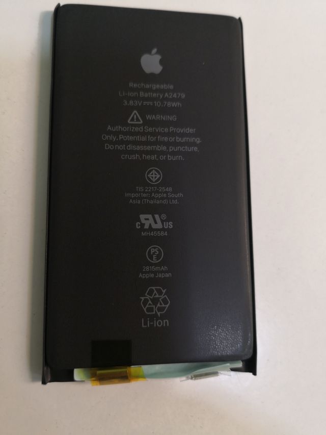 Confezione 8 batterie iPhone 12/Pro + flex Qianli