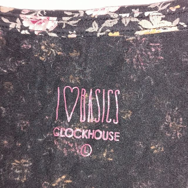 Maglietta Clockhouse stampa a fiori