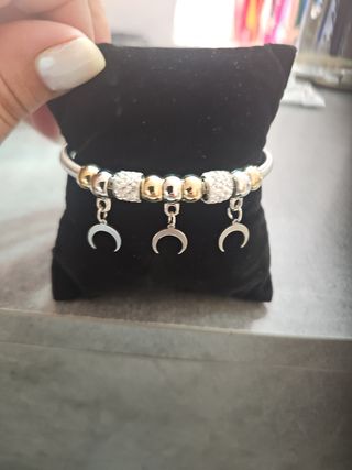 Bracciale oro argento nuovo