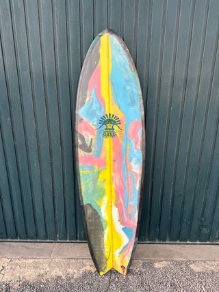 Tabla de surf twin fin - 5’6”
