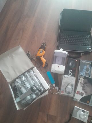 Lote de artículos usados