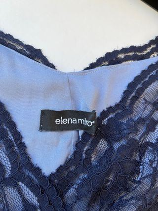 abito pizzo Elena Miró XL