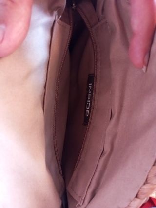 Bolso Mango + bolso paja