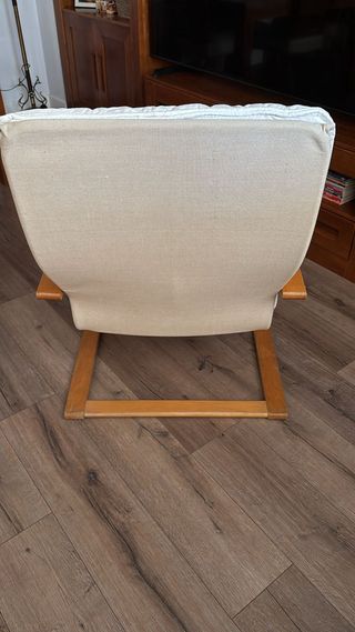 Butaca Ikea - Madera beige