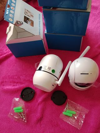 2 Cámaras Seguridad WiFi