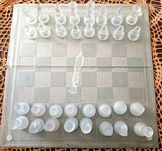 Scacchi vetro: set completo