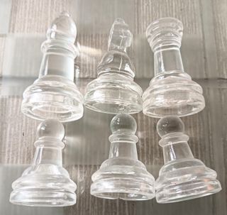 Scacchi vetro: set completo