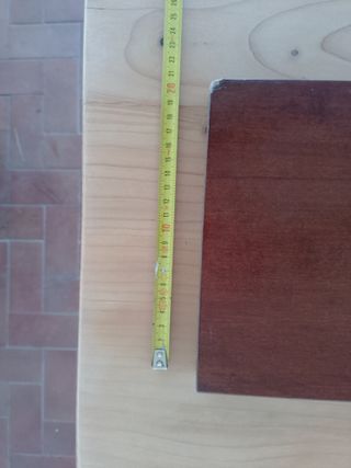 Mensole legno anni '80 - 3 pz
