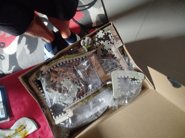 Puzzle 3D Hogwarts Castello Harry Potter 875pz