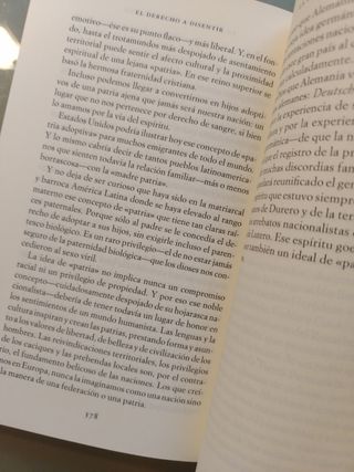 El derecho a disentir. De Mauricio Wiesenthal.
