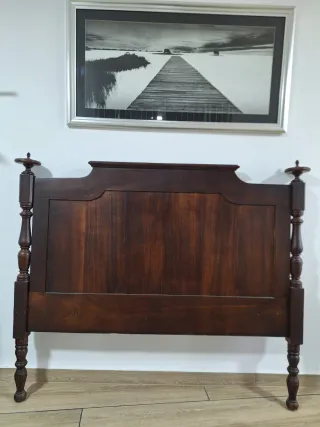 Cabecero madera maciza