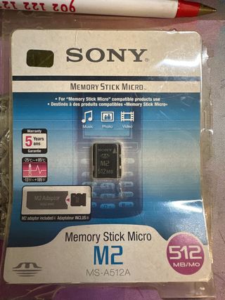Sony Memory Stick Micro M2 - 512MB