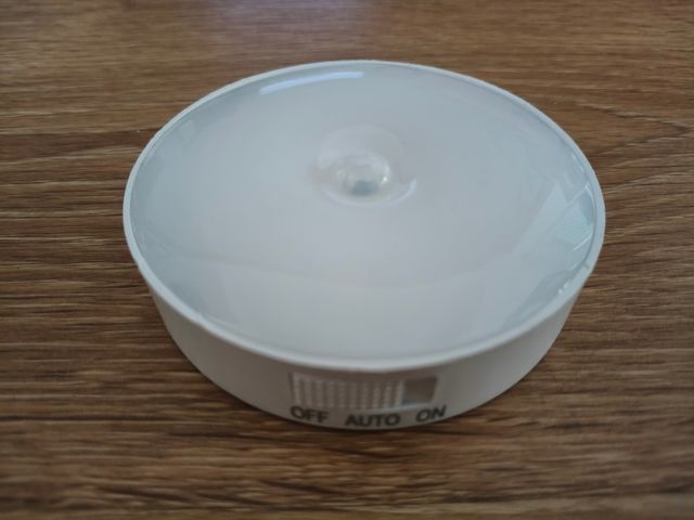 Pack 3 luces LED con sensor movimiento.