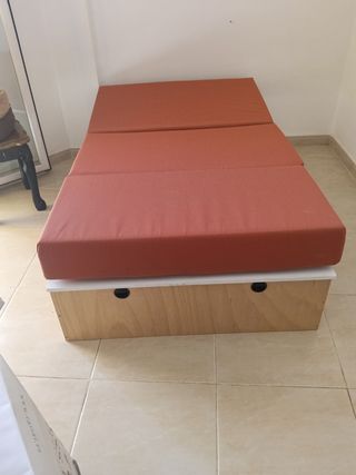 Modulo cama plegable camper