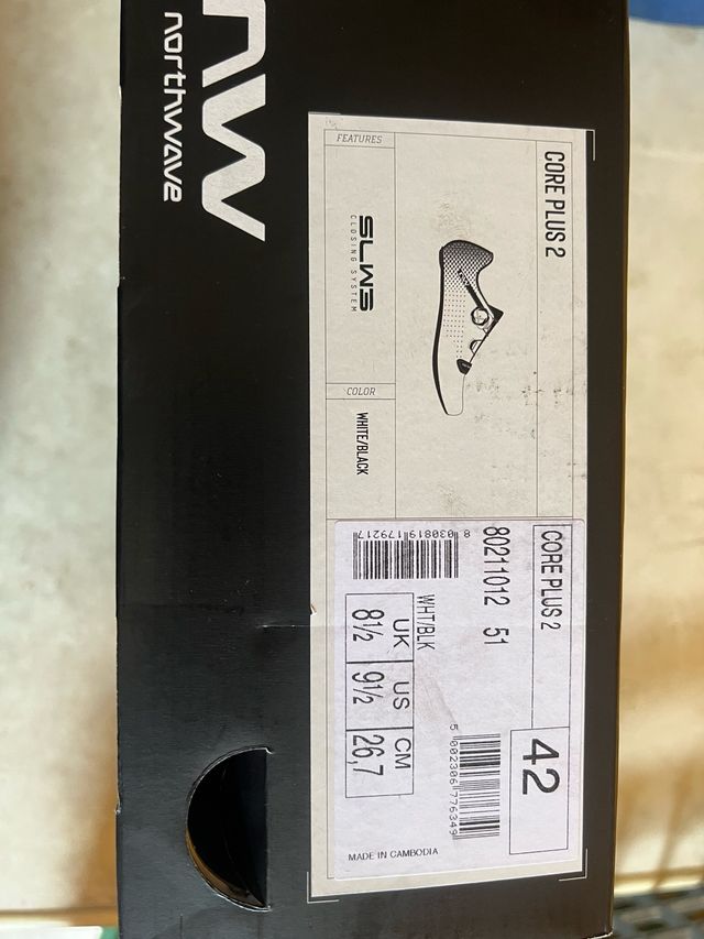 Zapatillas ciclismo Northwave Core Plus 2