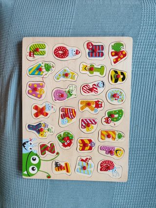 3 Puzzles infantiles de madera