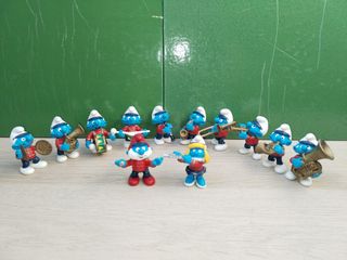 Puffi Puffo Banda Musicale Orchestra 12 personaggi