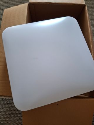 Lámpara techo LED blanca Leroy Merlin