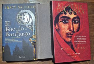 Lote 3 libros novela histórica