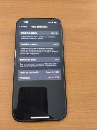 iPhone 15 negro 128gb