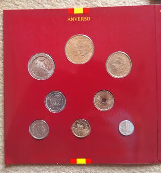 Estuche Colección Monedas España 1996