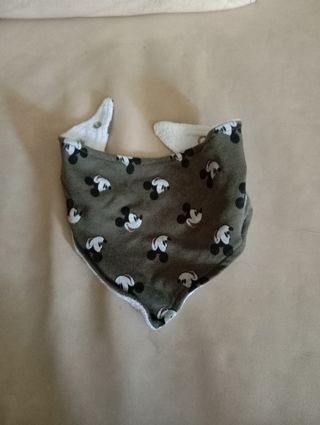 6 Bandanas Baberos Bebé Mickey Mouse