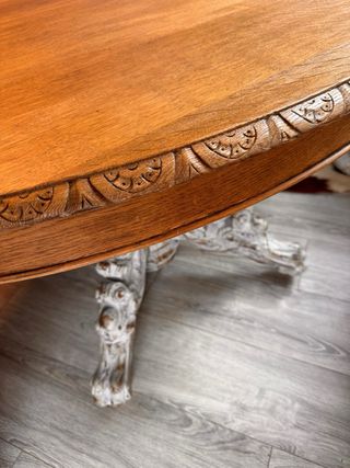 Mesa colonial francesa 1900 VENDIDA MARI ANGELES